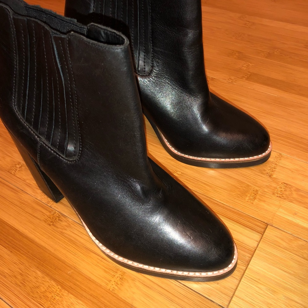 Authentic Leather booties (H&M)
